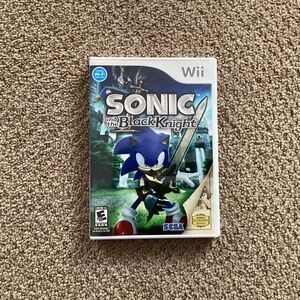 Wii Sonic and the Black Knight game